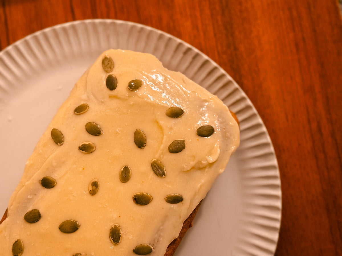 Salted Maple Pumpkin Cake